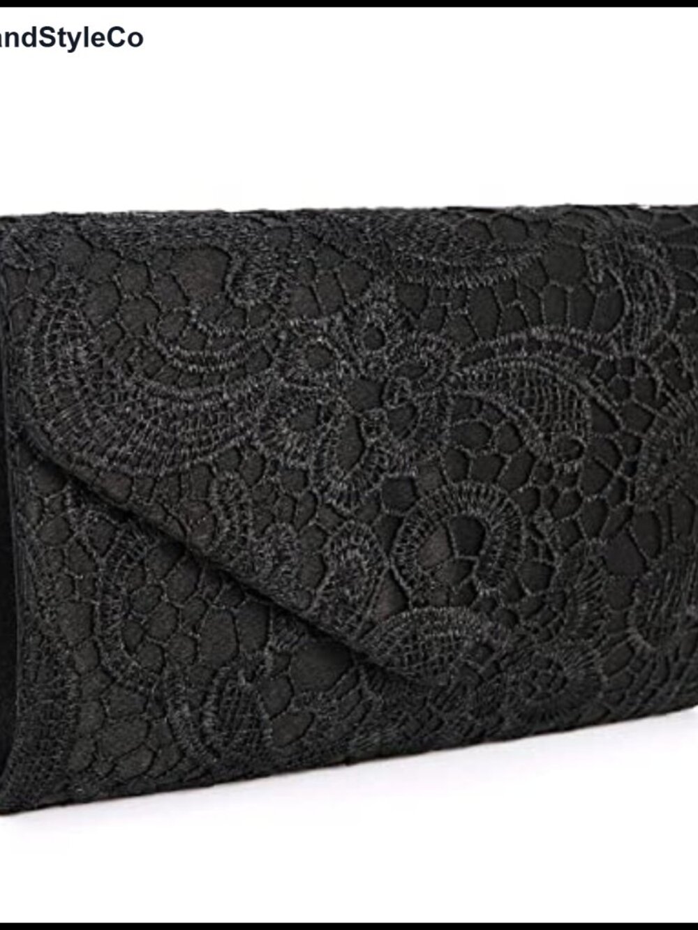UBORSE Satin Lace Clutch Purse Evening Bag Formal Envelope